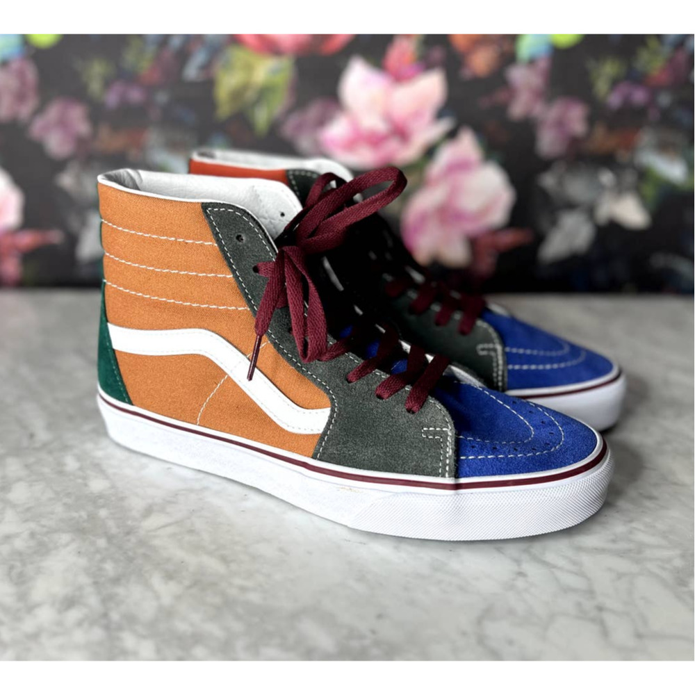 NEW Vans Sk8-Hi Color Mix Multi Skate Shoes - Picture 1 of 10